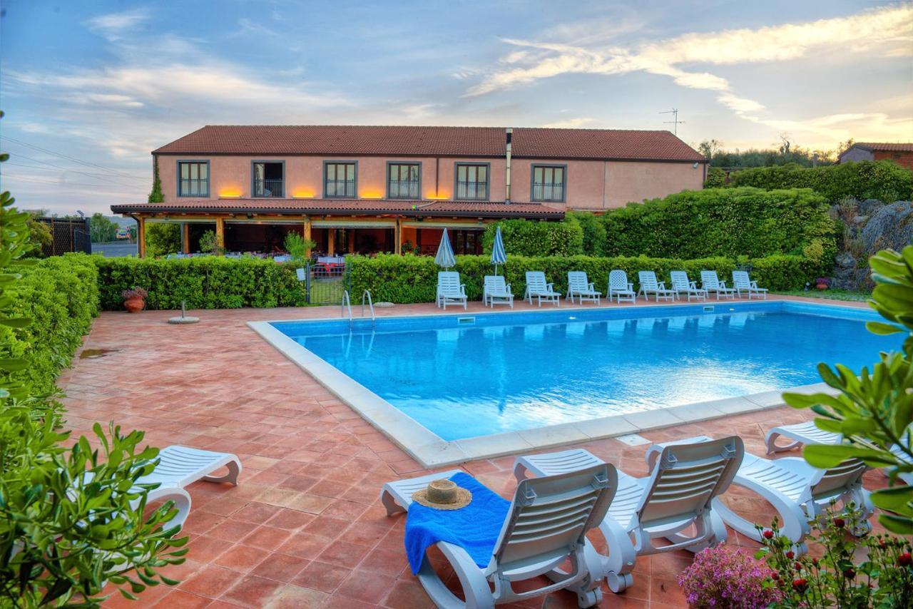 Agriturismo Biologico Corte Aragonese Santa Maria di Licodia Ngoại thất bức ảnh